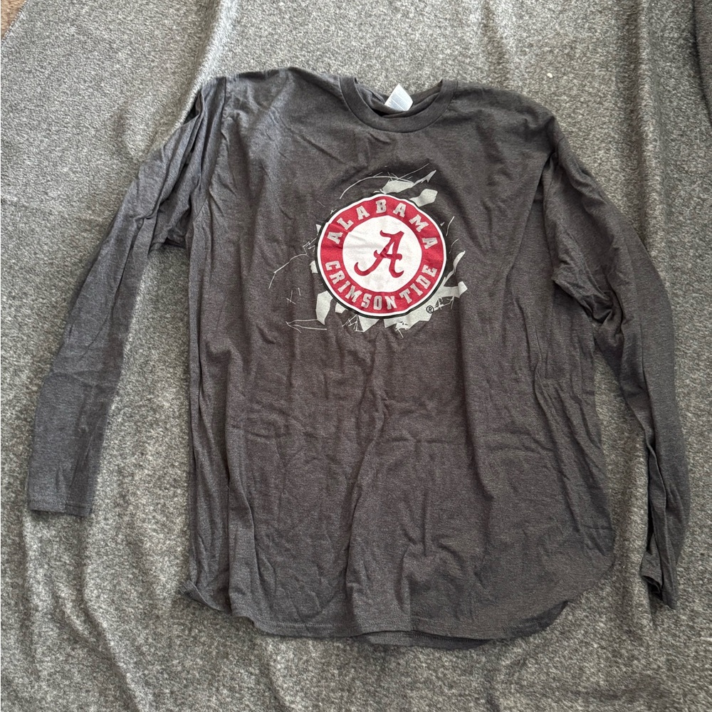Gray Alabama Graphic T-Shirt